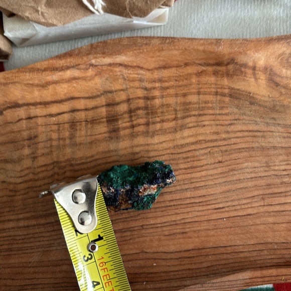 🔮✨Azurite and malachite crystal geode sparkling blue green crystal (Brazil) - Picture 7 of 9